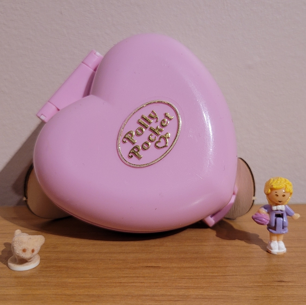 Polly pocket vintage bluebird pretty kitten 1993